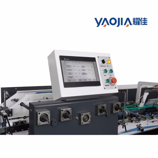 China Cartons Yaojia Pallets Max. Feeder-Breite: 950 mm Kartonherstellungsmaschine für Papiertüten