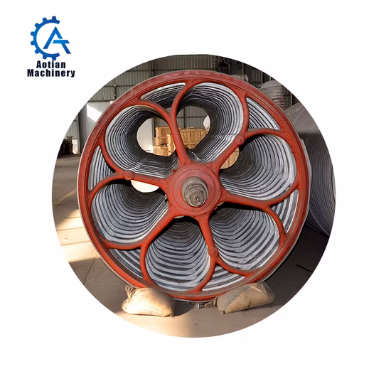 Zylinderform aus Gusseisen mit Wicklung in der Papierfabrik