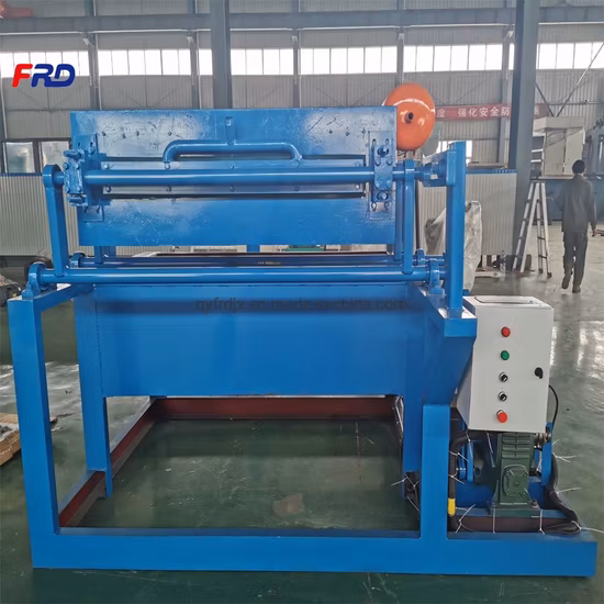 Biologisch abbaubares Lebensmitteltablett Zuckerrohr-Bagasse-Papiermasse-Geschirr Maschine zur Herstellung biologisch abbaubarer Tabletts