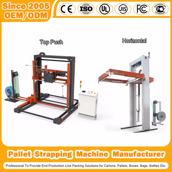 Automatische Stretchhaubenverpackungsmaschine für die Verpackungsindustrie aus Palettenkarton, Wellpappe und Karton