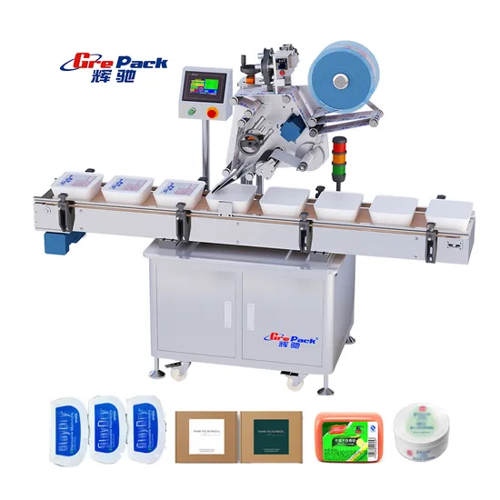 Automatische Aufkleber-Karton-Eierkarton-Kappen-Glas-Etikettiermaschine mit flacher Oberfläche zum besten Preis
